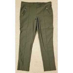 Michel Studio Green Alexa Pant Size 16